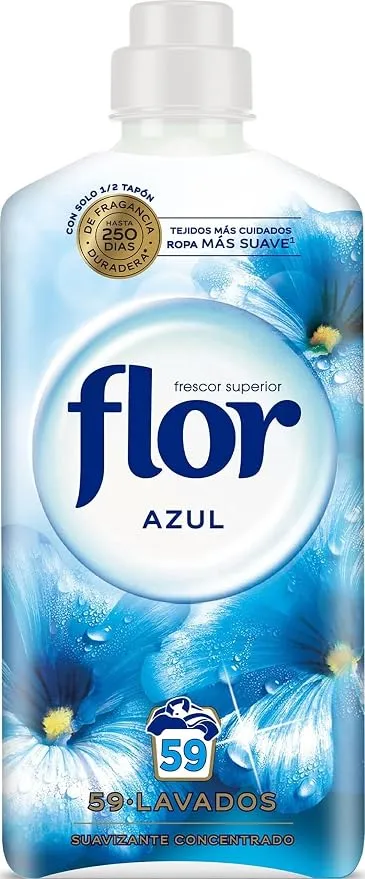 Flor Suavizante Concentrado Aroma Azul - 59 Dosis