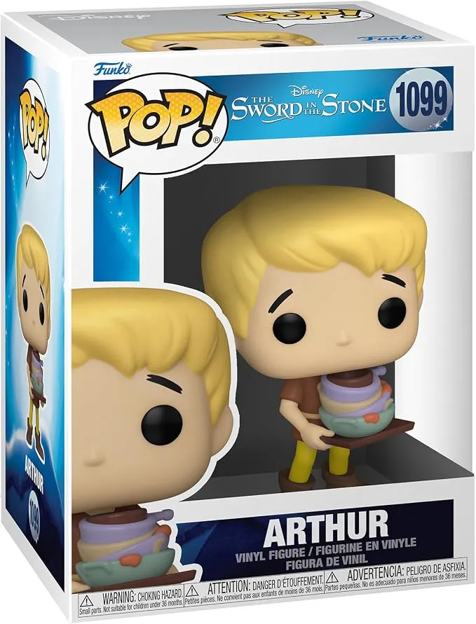 Figura Vinilo Coleccionable POP! Disney Sits - Arthur Merchandising Oficial