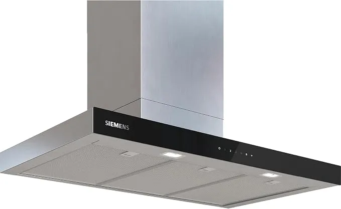 Siemens iQ500 Campana Extractora Decorativa de Pared 90cm Acero Mate
