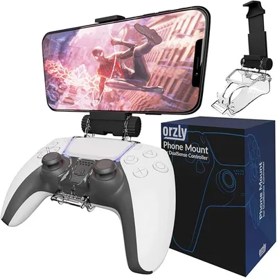 Orzly Accesorio PS5 Clip de Juego Compatible con Mandos PlayStation 5 DualSense