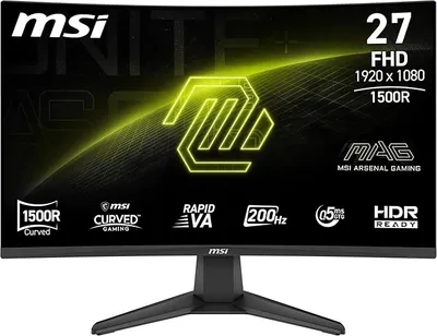 Monitor Gaming MSI MAG 276CFA E20 de 27" FHD 200Hz