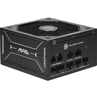 MSI mag A750GLS PCIe 5 – Fuente de Alimentación 750W 80 Plus Gold