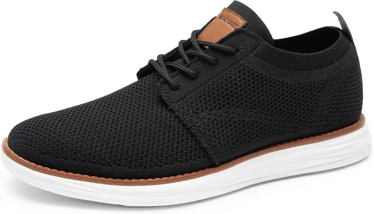 Bruno Marc Zapatos de Vestir Ligeros y Transpirables con Cordones