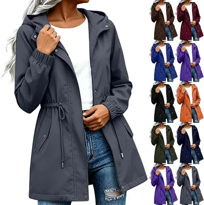 Chaqueta Impermeable Ligera y Transpirable para Hombre y Mujer