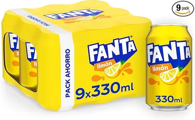 FANTA LIMÓN PACK 9 LATAS