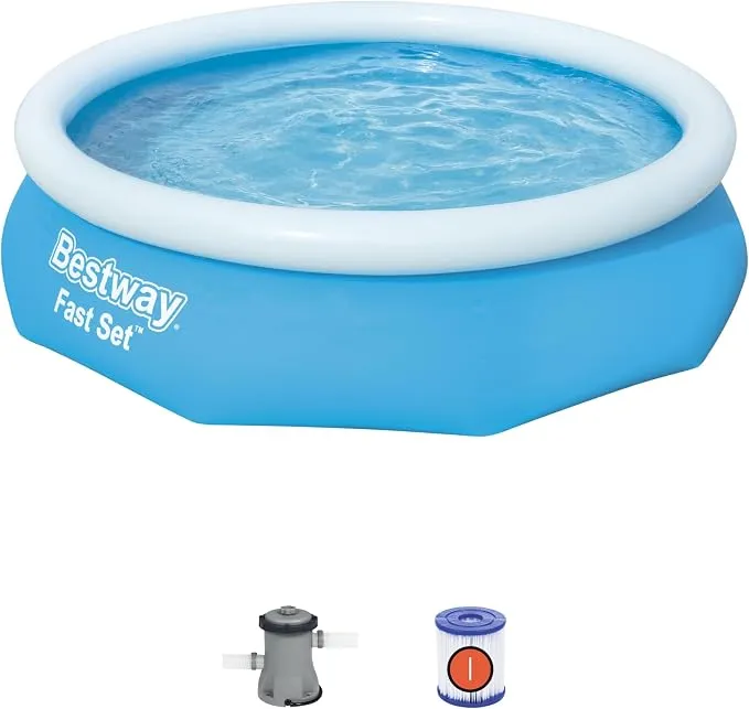 Piscina Hinchable Bestway Fast Set con Bomba Incluida