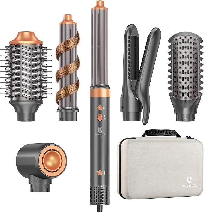 Cepillo de Aire Multifunción webeauty 7 en 1 con Iones Negativos