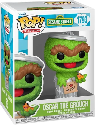 Funko Pop! TV: Sesame Street - Oscar The Grouch
