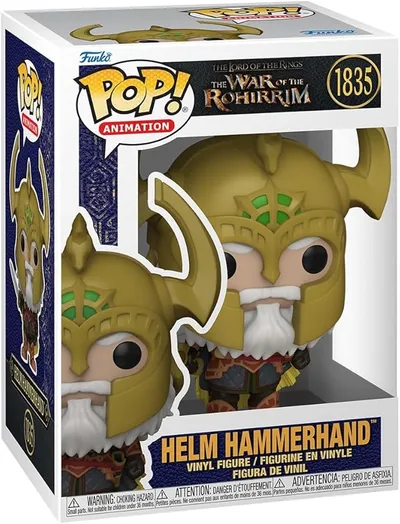 Funko Pop! Animation: WoR - Helm Hammerhand: King of Rohan Hammerhand