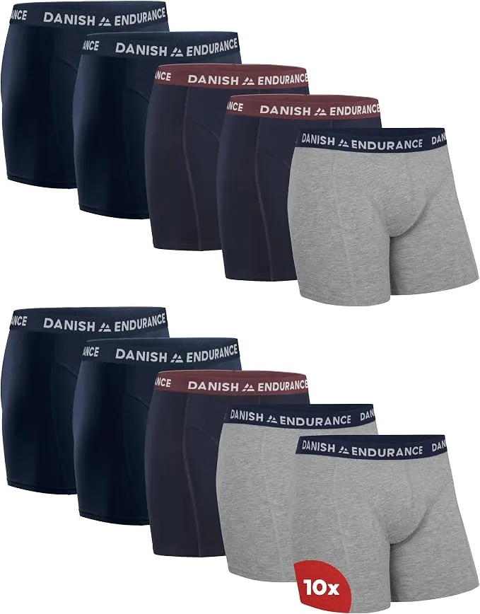 Pack Calzoncillos Danish Endurance Algodón Cómodo Varios Colores