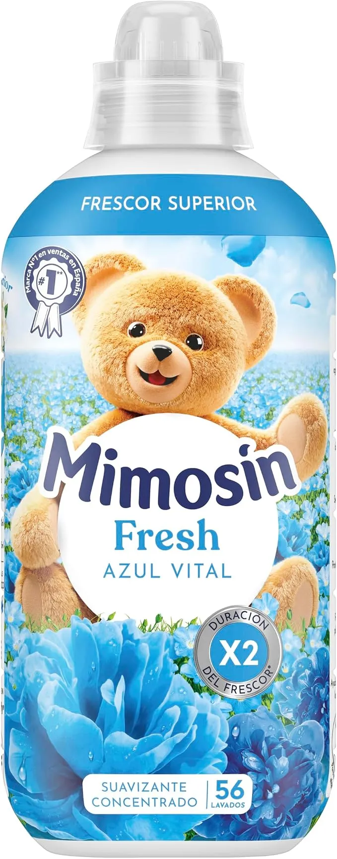 Mimosín Suavizante Concentrado Azul Vital 56 Lavados