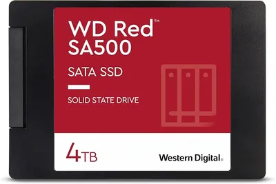 SSD SATA WD Red SA500 4TB 2.5" para NAS