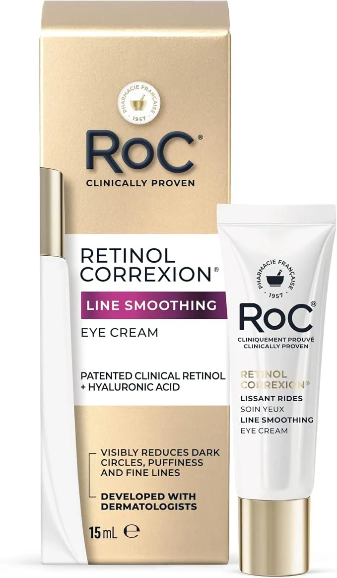 Crema Contorno de Ojos RoC Retinol Correxion Anti-arrugas y Ojeras