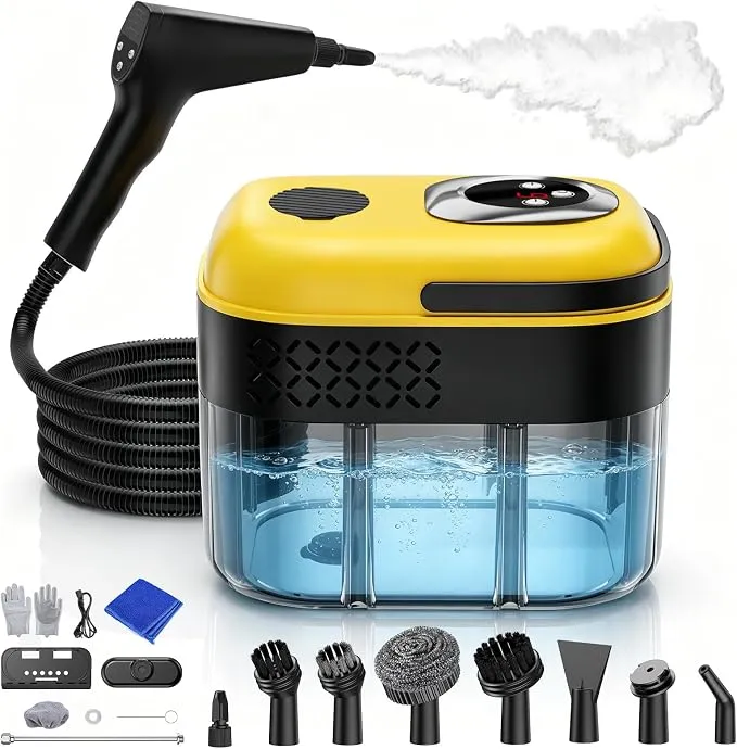 Vaporeta de Mano Multifunción para Limpieza del Hogar