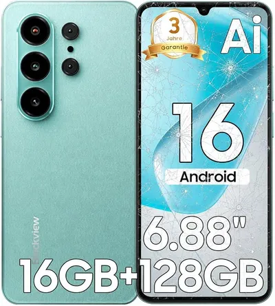 Blackview YUU-EU-Smartphone, Telefono Movil Green