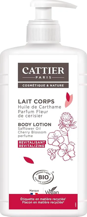 Cattier Paris Loción Corporal Revitalizante Flor de Cerezo 500ml