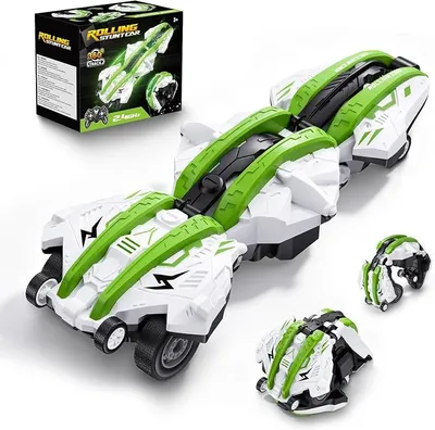 Coche Snake Acrobático Teledirigido para Niños con Giros y Volteretas