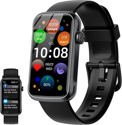 Reloj Inteligente Fempoin Multifunción con Pantalla HD y Control de Salud