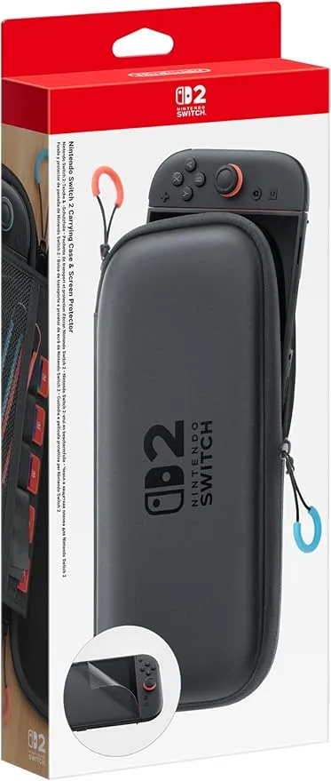 Funda para Nintendo Switch 2 con Protector de Pantalla