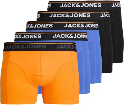 Pack de 5 Bóxers para Hombre - JACK & JONES