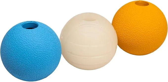 Pack de 3 Pelotas de Juguete Amazon Basics para Perro