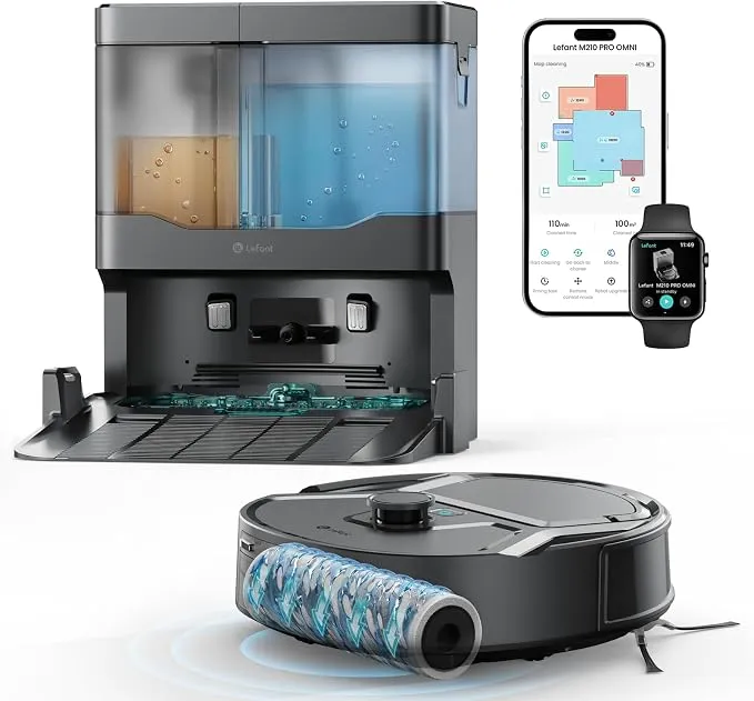 Robot Aspirador LEFANT M210: Aspira y Friega con Potente Descuento