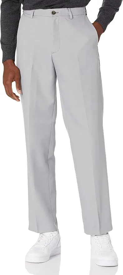 Pantalones de Traje Amazon Essentials Hombre - Corte Clásico Elegante