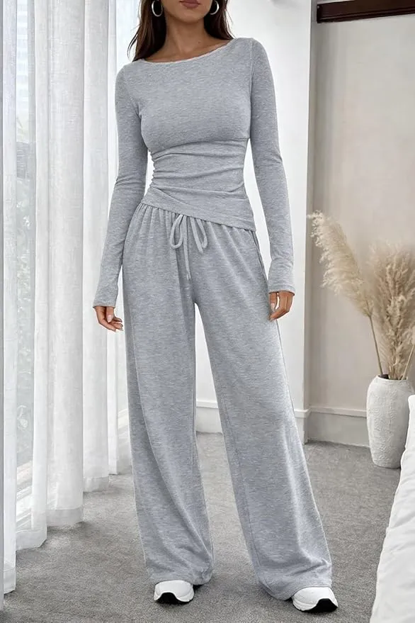 Conjunto de descanso de 2 piezas para mujer