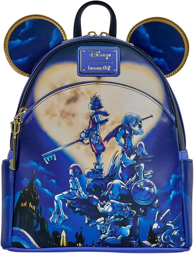 Loungefly Walt Disney Kingdom Hearts Mickey Mouse Mini Backpack - Exclusiva Amazon