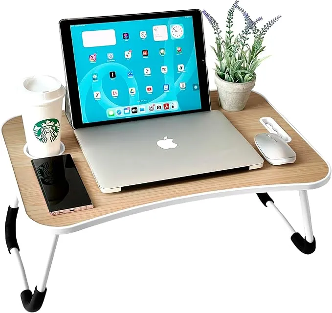Mesa Plegable UNYCOS para Portátil o Desayuno