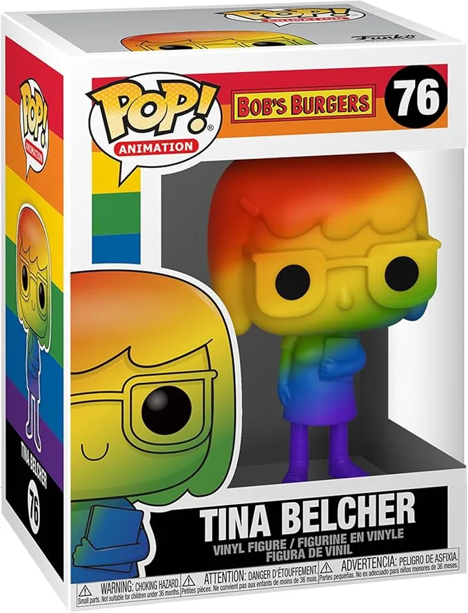 Funko Pop! Animation: Tina Belcher Arco Iris - Bob's Burgers