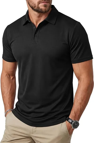 Polo deportivo de manga corta MAGCOMSEN para hombre