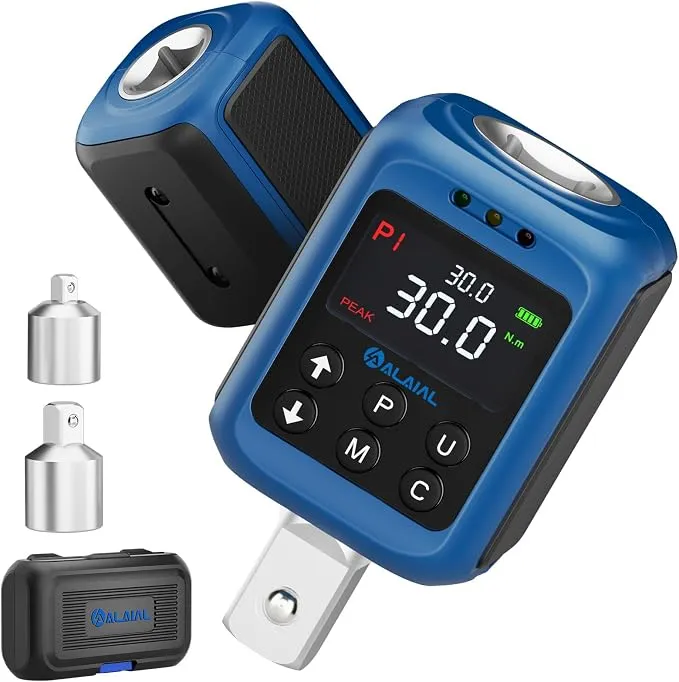 Llave Dinamométrica Digital ALAIAL 1/2" con Memoria y Alertas