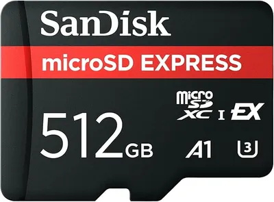 SanDisk Tarjeta microSD Express de 512 GB
