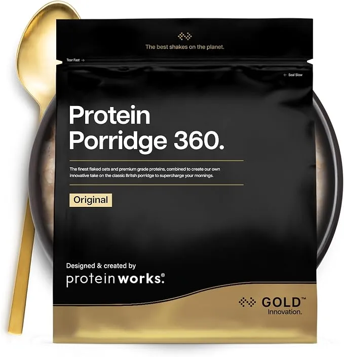 Protein Works Protein Porridge 360 Gold Natural 500g