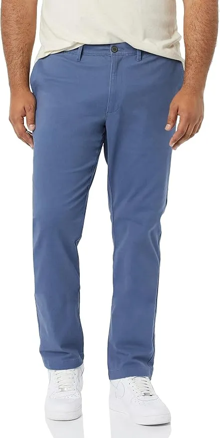 Pantalones Chinos Amazon Essentials Elásticos Corte Ajustado Hombre
