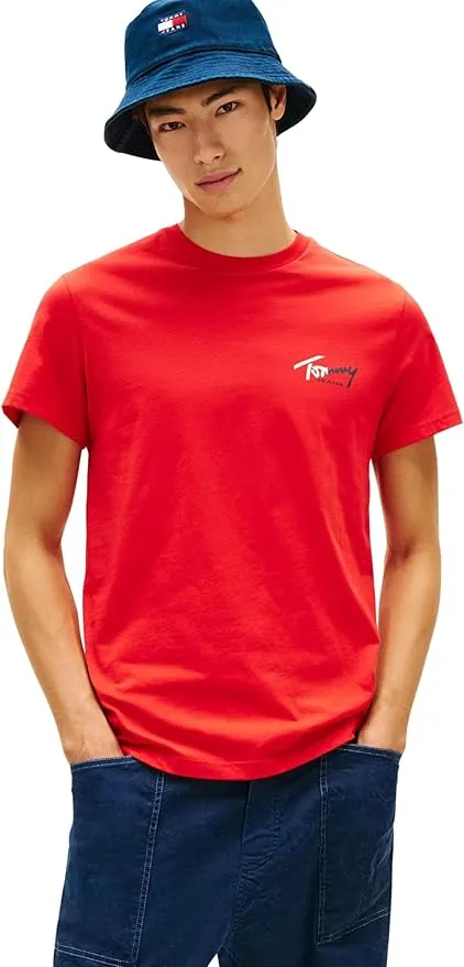 Tommy Jeans Camiseta Manga Corta Slim Sign