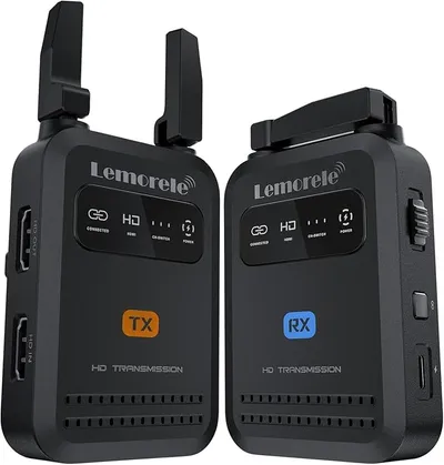 LEMORELE HDMI 200M Transmisor y Receptor Inalámbrico