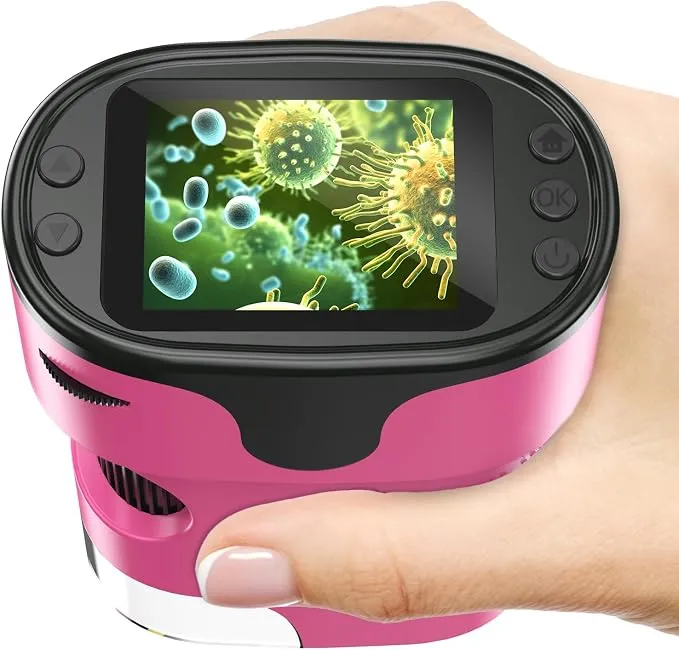 Microscopio Digital para Niños STEM - Kit Completo 4-12 Años