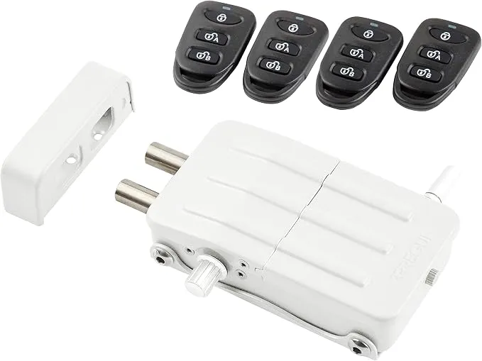 Arregui CI10B-E Cerradura de Seguridad Invisible Electrónica con 4 Mandos
