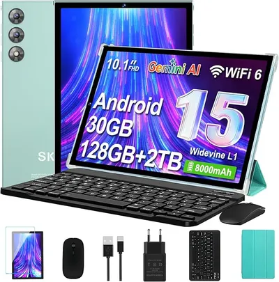 Tablet 10 Pulgadas Android 15 con Gemini AI