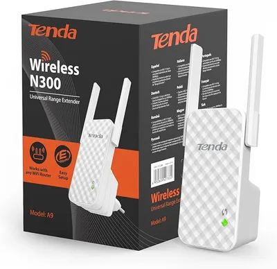 Repetidor WiFi Tenda A9 N300