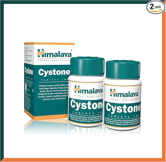 Himalaya Herbals Cystone - Pack 2 Botes (200 Cápsulas) Salud Urinaria