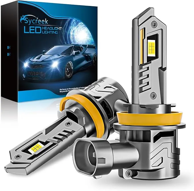 SYCREEK H11/H8/H9 LED Bombillas para Coche