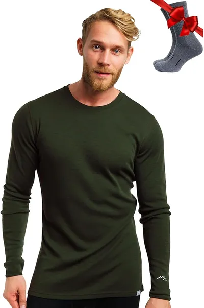 Merino.tech Camiseta Lana Merino Hombre