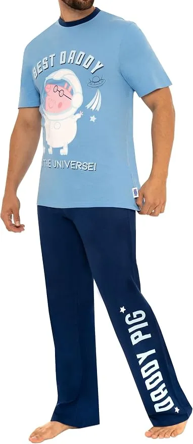 Pijama Hombre Peppa Pig Daddy Pig Talla S