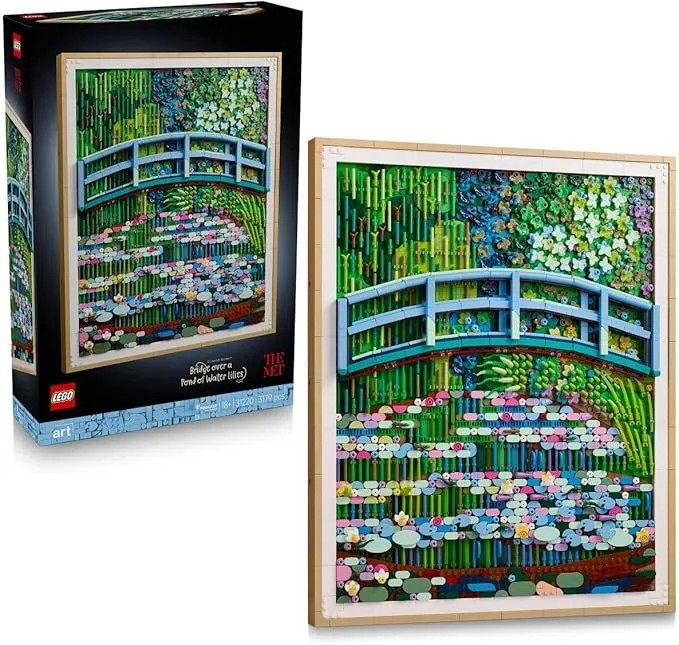 LEGO Art Claude Monet: Puente sobre Estanque de Nenúfares 31220