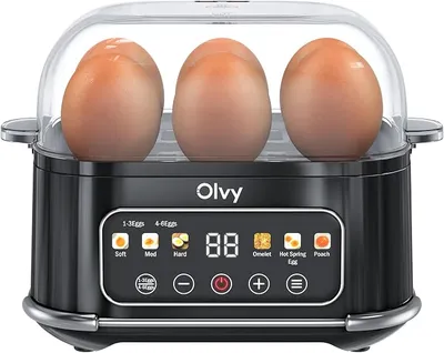 HERVIDOR DE HUEVOS OLVY 6-EN-1