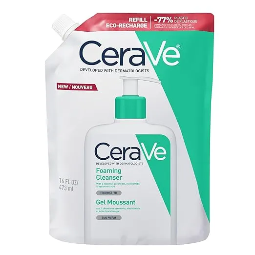 CeraVe Recambio de Gel Limpiador Espumoso