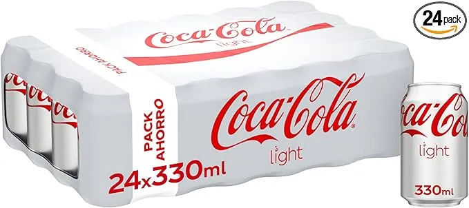 PACK 24 LATAS COCA-COLA LIGHT